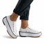 Women’s Platform Lace-Up Low-Top Sneakers