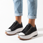 Women’s Platform Lace-Up Low-Top Sneakers