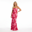 Women's Radiant Floral BodyCon Maxi Dress