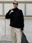 Women’s Relaxed-Fit Turtleneck Knit Sweater