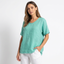 Women’s Loose Fit Short Sleeve Linen T-Shirt