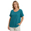 Women’s Loose Fit Short Sleeve Linen T-Shirt