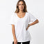 Women’s Loose Fit Short Sleeve Linen T-Shirt