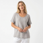 Women’s Loose Fit Short Sleeve Linen T-Shirt