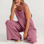 Women’s Relaxed Wide-Leg Dungaree Jumpsuit