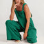 Women’s Relaxed Wide-Leg Dungaree Jumpsuit