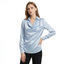 Women’s Satin Cowl Neck Long Sleeve Blouse