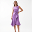 Women’s Sleeveless Draped Midi Dress