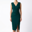 Women’s Sleeveless Pleated Midi Evening Dress