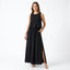 Women’s Sleeveless Round Neck Maxi Dress with Side Slit
