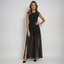 Women’s Sleeveless Round Neck Wide-Leg Jumpsuit