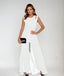 Women’s Sleeveless Round Neck Wide-Leg Jumpsuit