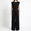 Women’s Sleeveless Top and Pleated Wide-Leg Pants Set