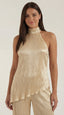 Women’s Sleeveless Top and Wide-Leg Pants Set
