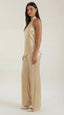 Women’s Sleeveless Top and Wide-Leg Pants Set