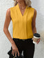 Women’s Sleeveless V-Neck Blouse