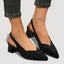 Women’s Slingback Pointed-Toe Block Heels