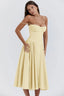 Women’s Spaghetti Strap Fit & Flare Midi Dress