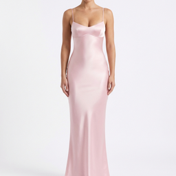 Women’s Spaghetti Strap Fitted Maxi Dress