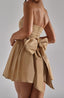 Women’s Strapless Flared Mini Dress