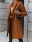Women’s Timeless Long Coat with Tailored Fit