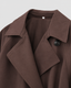 Women’s Cropped Trench Coat with Tie Waist