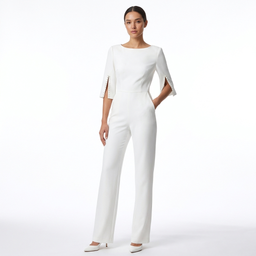 Women’s Wide-Leg Tailored Jumpsuit