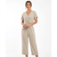 Women’s Wrap-Front Top and Tailored Trousers Two-Piece Set