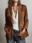 Women's Blazer | Button-Down Front, Notch Lapels 0