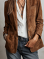 Women's Blazer | Button-Down Front, Notch Lapels 4