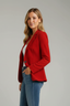 Women's Blazer | Notched Lapel, Single-Button Closure 0