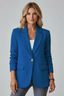 Women's Blazer | Notched Lapel, Single-Button Closure 9
