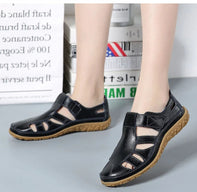 Women’s Closed-Toe Sandals | Adjustable Hook-and-Loop Strap 1