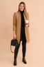 Women's Coat | Fitted Silhouette, Minimalist Design 0