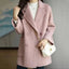 Women’s Double-Breasted Mid-Length Coat