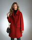 Women’s Double-Breasted Mid-Length Coat