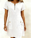 Women's Dress | A-Line Silhouette, Short Sleeves 10