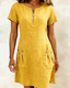 Women's Dress | A-Line Silhouette, Short Sleeves 11