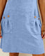 Women's Dress | A-Line Silhouette, Short Sleeves 4