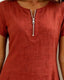 Women's Dress | A-Line Silhouette, Short Sleeves 7
