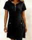 Women's Dress | A-Line Silhouette, Short Sleeves 9