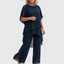Women's Dress | Two-Piece Set, Sleeveless Top, Midi Skirt 0