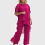 Women's Dress | Two-Piece Set, Sleeveless Top, Midi Skirt 1
