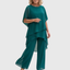 Women's Dress | Two-Piece Set, Sleeveless Top, Midi Skirt 4