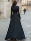 Women’s Evening Gown | Structured Bodice, Lace Overlay, Thigh-High Slit 4