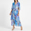 Women’s Floral Layered Maxi Dress