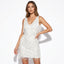 Women’s Fringe Layered Mini Dress