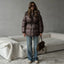 Women's Hooded Jacket with Adjustable Waist, Shiny Finish - Stylish Womens Coats for Autumn/Winter 3