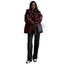 Women's Hooded Jacket with Adjustable Waist, Shiny Finish - Stylish Womens Coats for Autumn/Winter 5