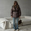 Women's Hooded Jacket with Adjustable Waist, Shiny Finish - Stylish Womens Coats for Autumn/Winter 6